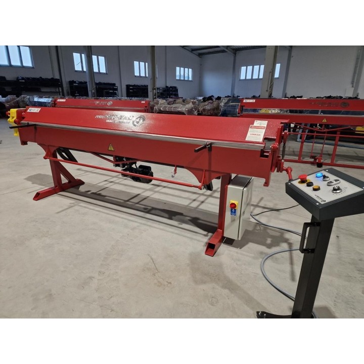 Elektrische 4m Abkantbank RED-4200/0.8/150* mit Aussparung, Biegemaschine, Schwenkbiegemaschine