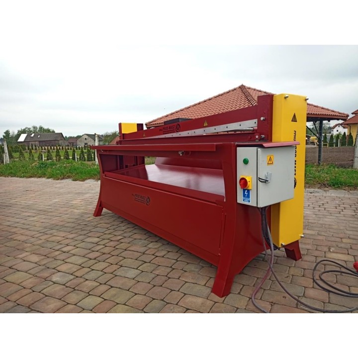 Hydraulische Tafelschere 2.5m, Schlagschere, Abkantbank Polen