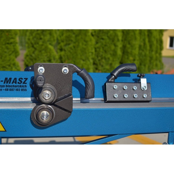 Handfalzmaschine, Falzschliesser, Rollenschere