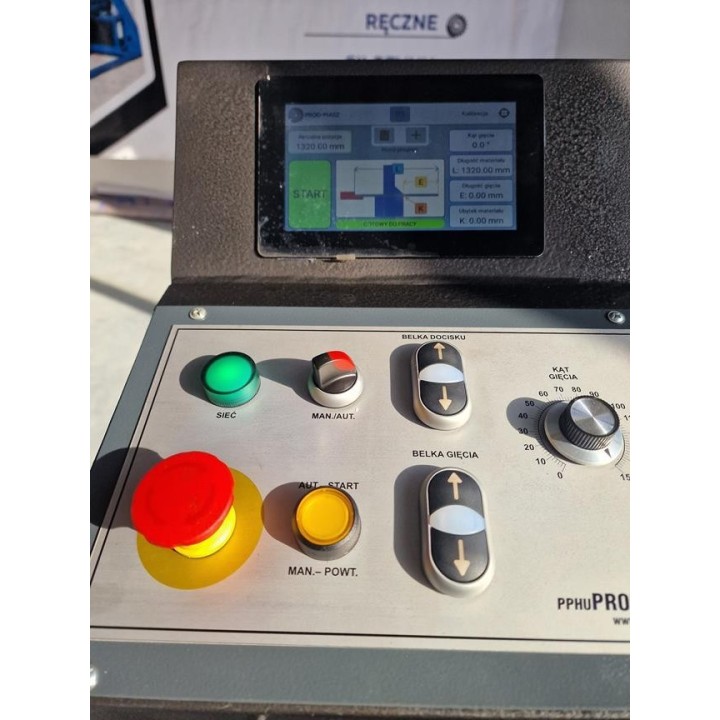 elektrische 3m Abkantbank/ Biegemaschine mit Fußpedal