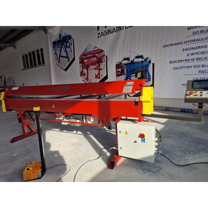 elektrische 3m Abkantbank/ Biegemaschine mit Fußpedal