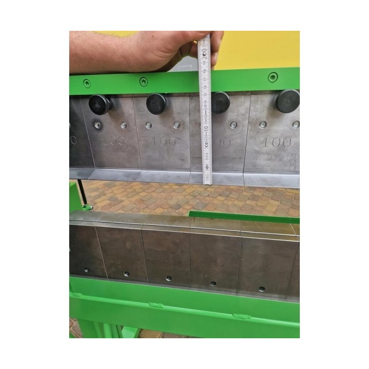 Segmentabkantbank mit hohen Segmenten 150mm 3fach segmentiert SGR-1250mm