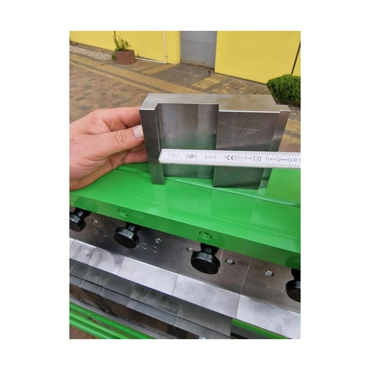 Segmentabkantbank mit hohen Segmenten 150mm 3fach segmentiert SGR-1250mm