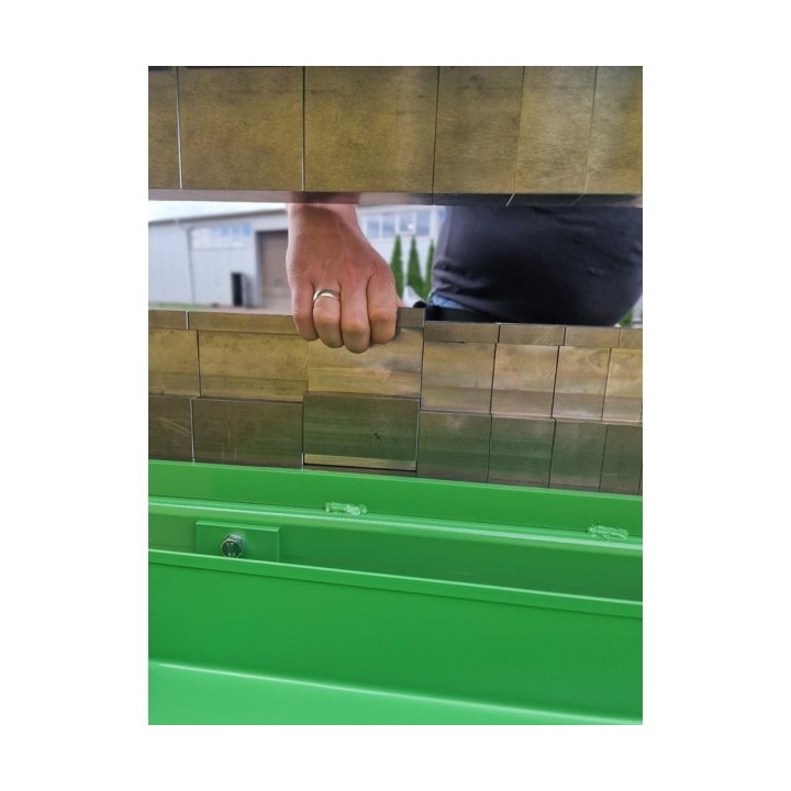 Segmentabkantbank mit hohen Segmenten 150mm 3fach segmentiert SGR-1250mm