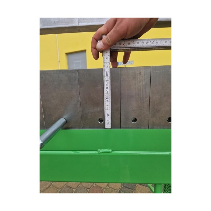 Segmentabkantbank mit hohen Segmenten 150mm 3fach segmentiert SGR-1250mm