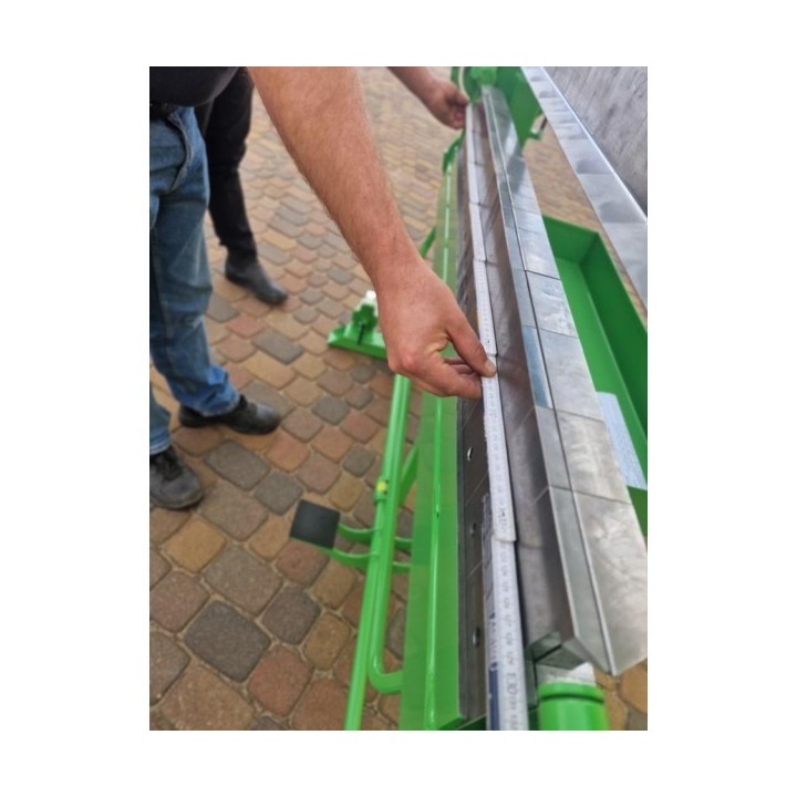 Segmentabkantbank mit hohen Segmenten 150mm 3fach segmentiert SGR-1250mm