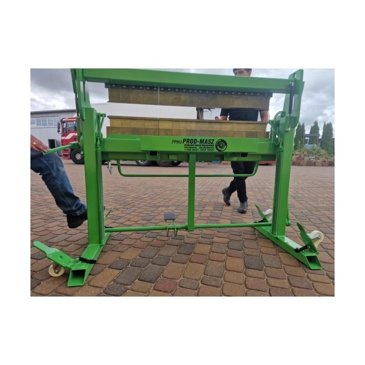 Segmentabkantbank mit hohen Segmenten 150mm 3fach segmentiert SGR-1250mm