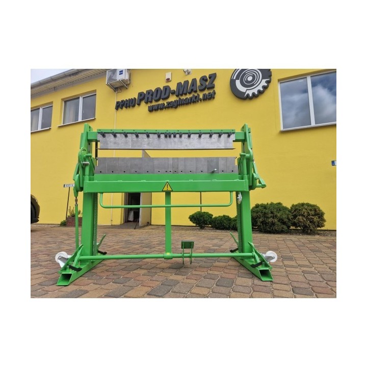 Segmentabkantbank mit hohen Segmenten 150mm 3fach segmentiert SGR-1250mm