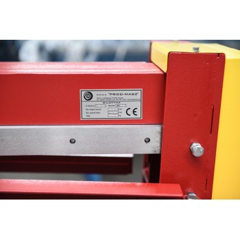 Hydraulische Tafelschere, Schlagschere, Guilllotine Prod-Masz, Blechschere 1,5m