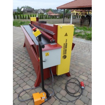 Hydraulische Tafelschere, Schlagschere, Guilllotine Prod-Masz, Blechschere 1,5m
