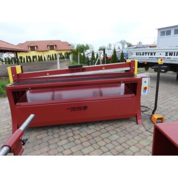Hydraulische Tafelschere, Schlagschere, Guilllotine Prod-Masz, Blechschere 1,5m
